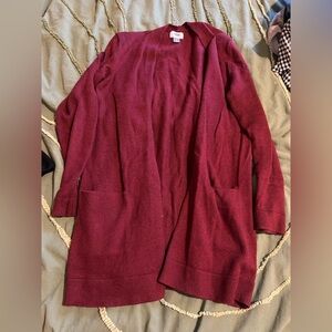 Red Old Navy Cardigan